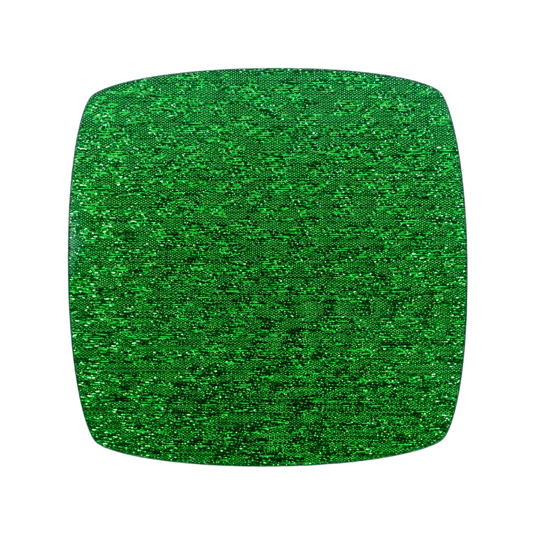 1/8" Green Shimmer Fabric Cast Acrylic Sheets - Acrylic Sheets